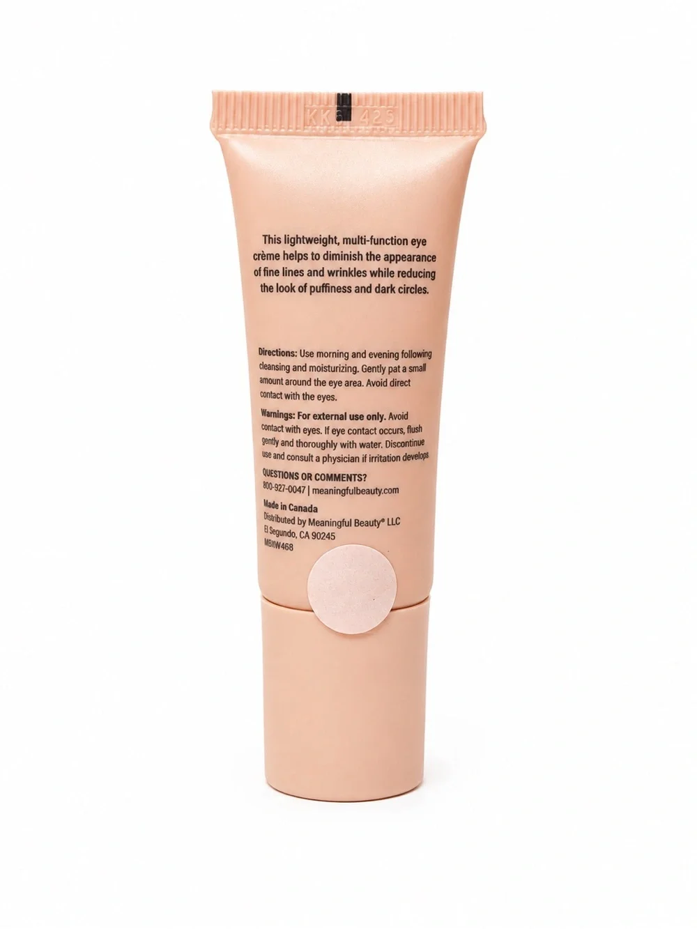 Meaningful Beauty Lifting Eye Crème .5oz SEALED